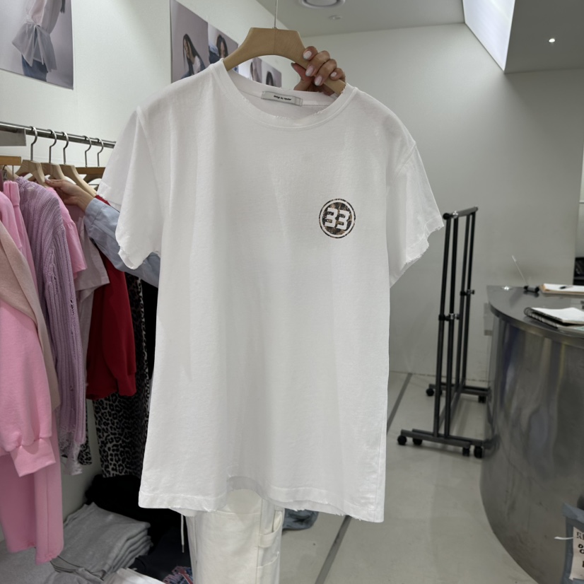 REPELLER韓國直郵女士新品熱賣推薦職業26春季休閑人氣T恤REPELLERT恤圖色1