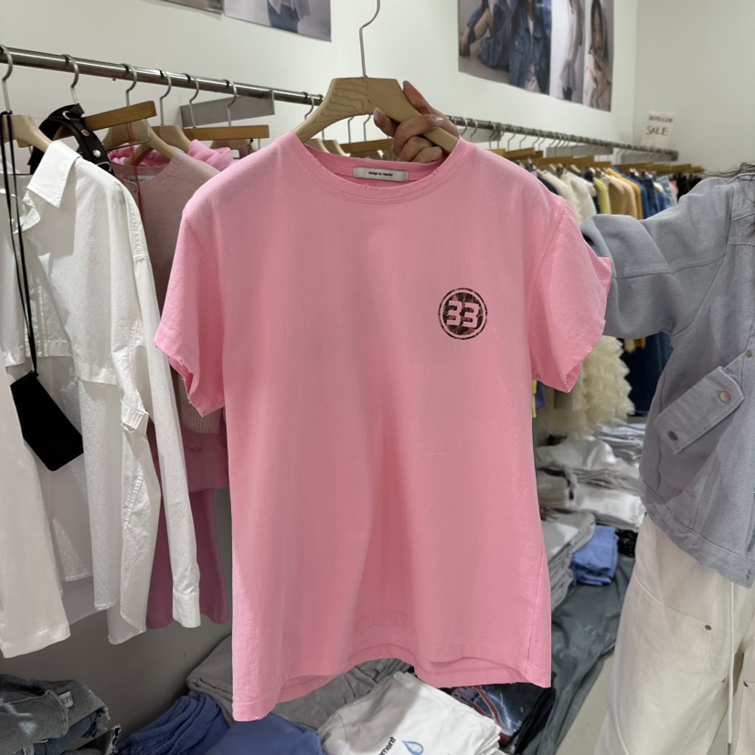 REPELLER韓國直郵女士新品熱賣推薦職業26春季休閑人氣T恤REPELLERT恤圖色2