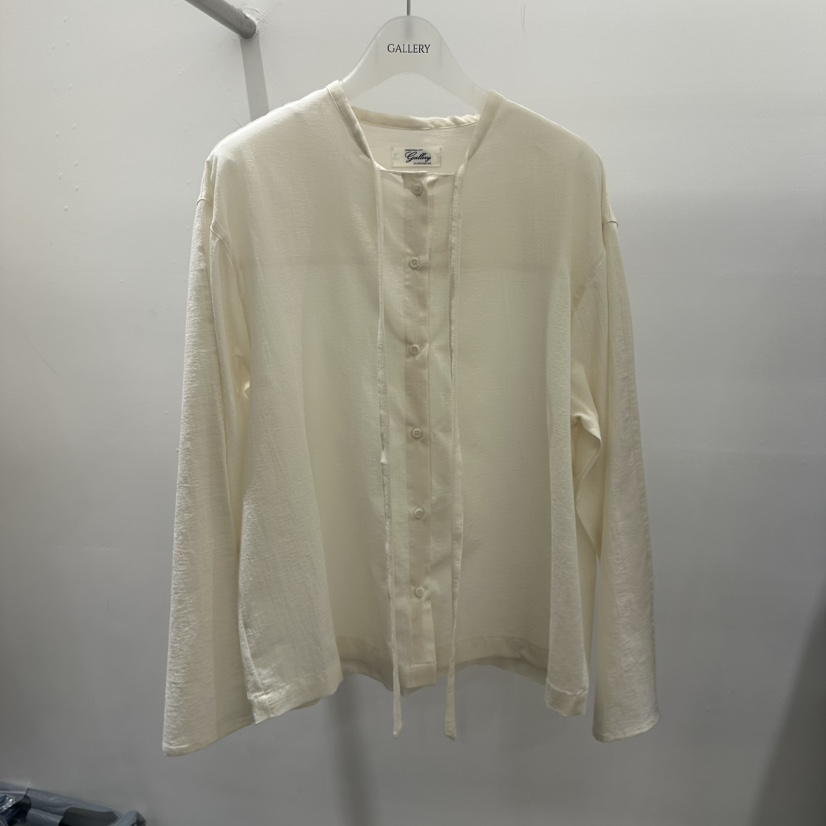 GALLERY-P東大門實拍女裝新款26春季人氣休閑襯衫蕾絲衫GALLERY-P襯衫/蕾絲衫圖色1