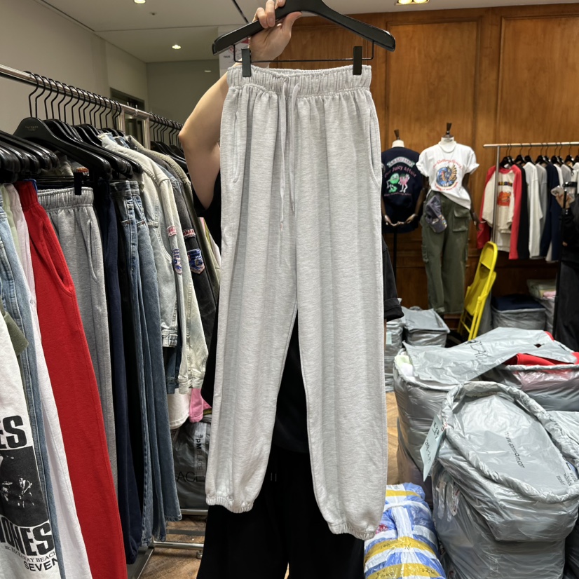 GARMENT-P東大門直郵女士新款熱賣職業26春季時尚休閑褲GARMENT休閑褲圖色8灰白色