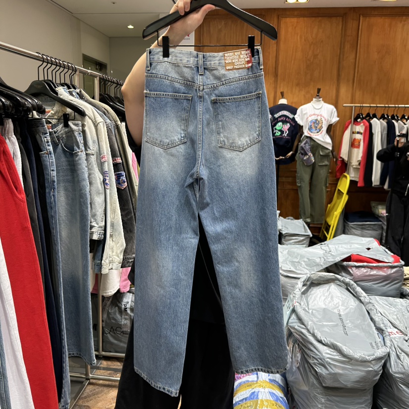 GARMENT-P韓國代購女裝新品熱賣休閑推薦時尚26春季牛仔褲GARMENT牛仔褲