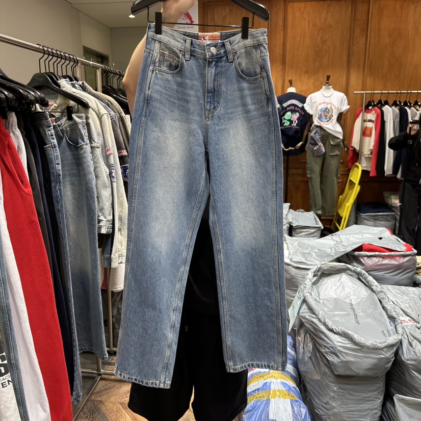 GARMENT-P韓國代購女裝新品熱賣休閑推薦時尚26春季牛仔褲GARMENT牛仔褲圖色1