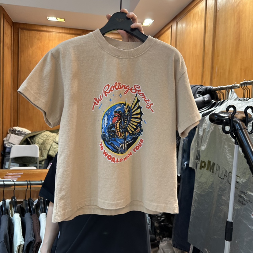 GARMENT-P韓國直郵女裝新品熱賣職業休閑時尚T恤不含項鏈GARMENTT恤圖色2