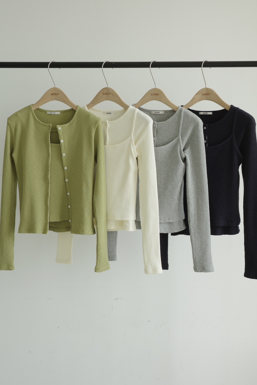KERRY東大門代購女裝新款人氣時尚熱賣休閑職業真品T恤開衫KERRYT恤