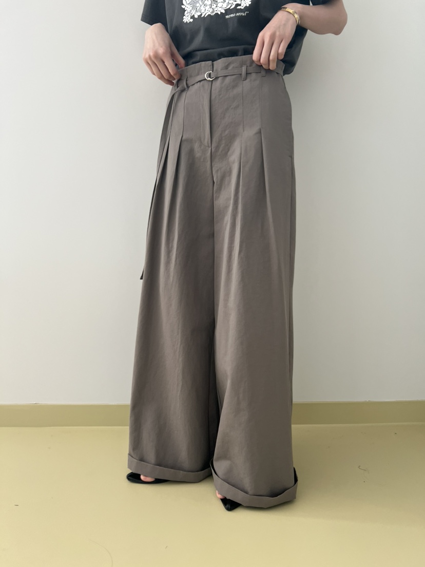 ME MO韓國代購女裝新款26春夏時尚職業推薦正裝褲西褲系帶ME MO正裝褲/西褲