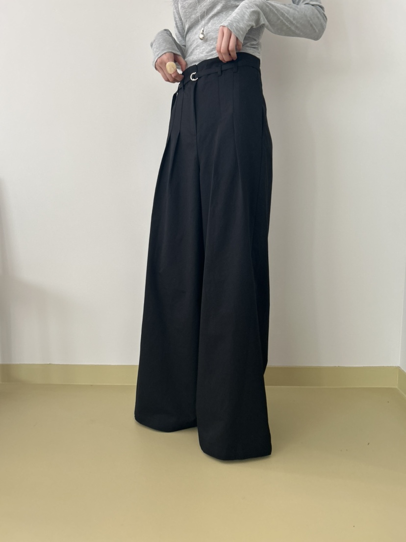 ME MO韓國代購女裝新款26春夏時尚職業推薦正裝褲西褲系帶ME MO正裝褲/西褲