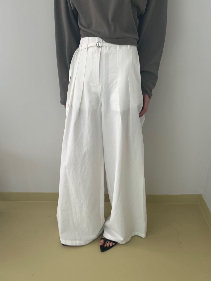 ME MO韓國代購女裝新款26春夏時尚職業推薦正裝褲西褲系帶ME MO正裝褲/西褲