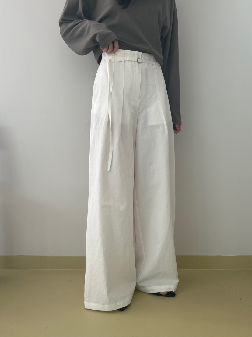 ME MO韓國代購女裝新款26春夏時尚職業推薦正裝褲西褲系帶ME MO正裝褲/西褲