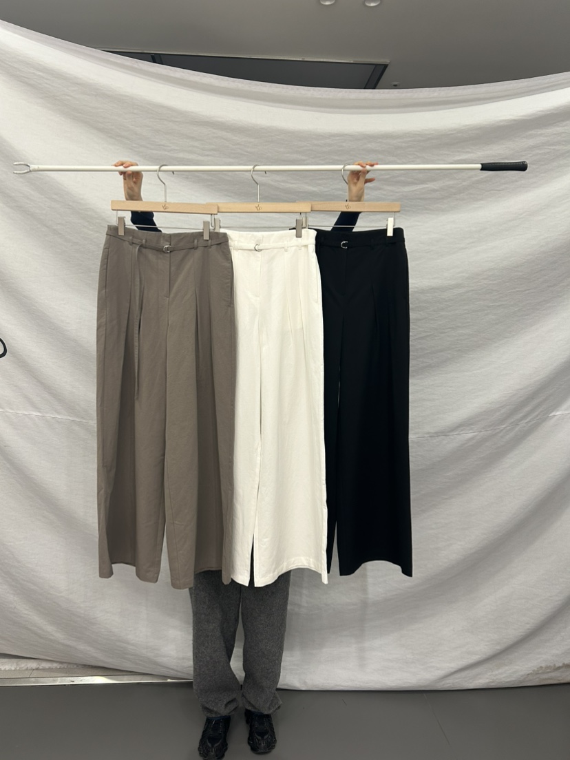 ME MO韓國代購女裝新款26春夏時尚職業推薦正裝褲西褲系帶ME MO正裝褲/西褲