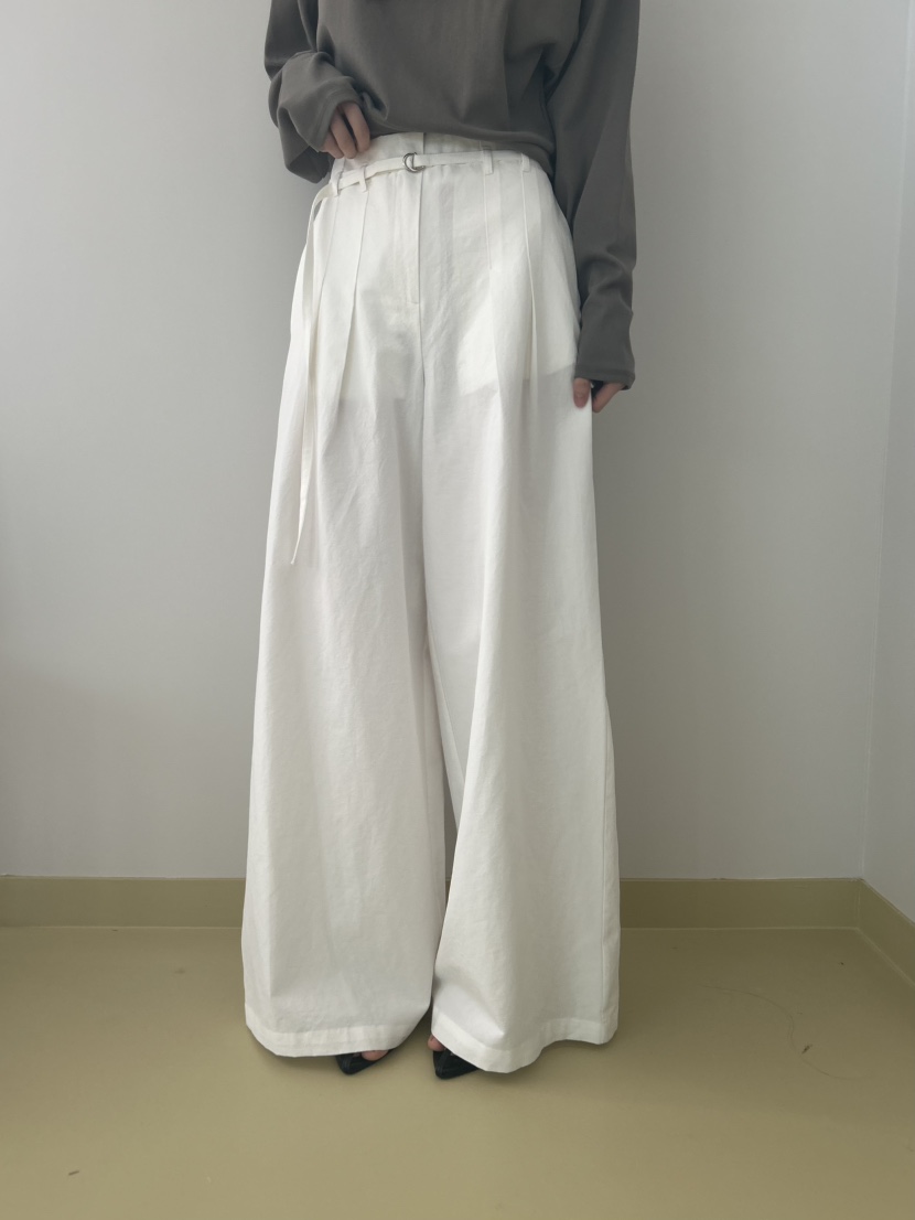 ME MO韓國代購女裝新款26春夏時尚職業推薦正裝褲西褲系帶ME MO正裝褲/西褲圖色3