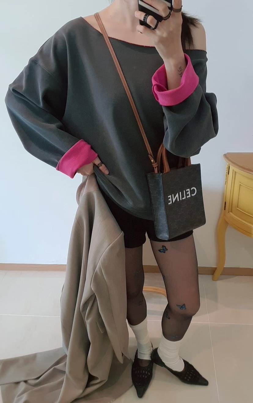 GENTLE B/LOVENTINA韓國代購女裝新品26春夏熱賣職業衛衣GENTLE B/LOVENTINA衛衣