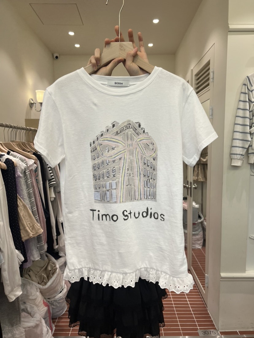 BE&amp;BE東大門直郵女裝新品休閑推薦時尚26春夏人氣T恤BE&beT恤圖色1