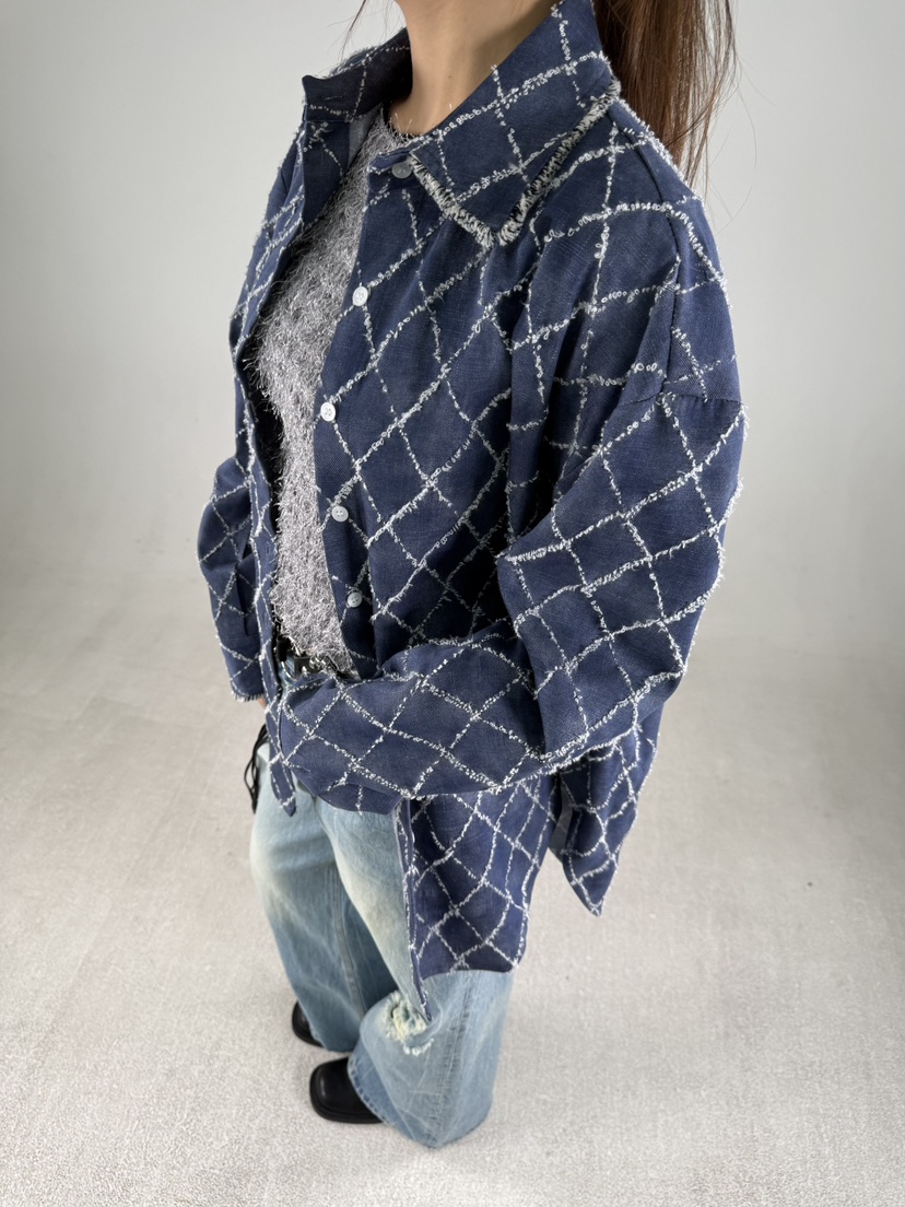 SHIRRING韓國代購女士新品時尚真品熱賣休閑人氣襯衫蕾絲衫SHIRRING襯衫/蕾絲衫