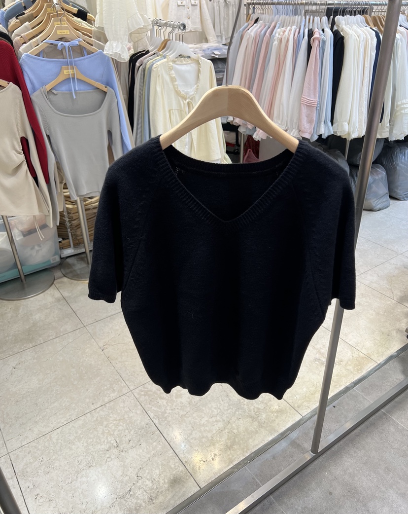 BLACK NOTE韓國直郵女士新款真品職業熱賣26春夏時尚針織衫BLACK NOTE針織衫圖色6