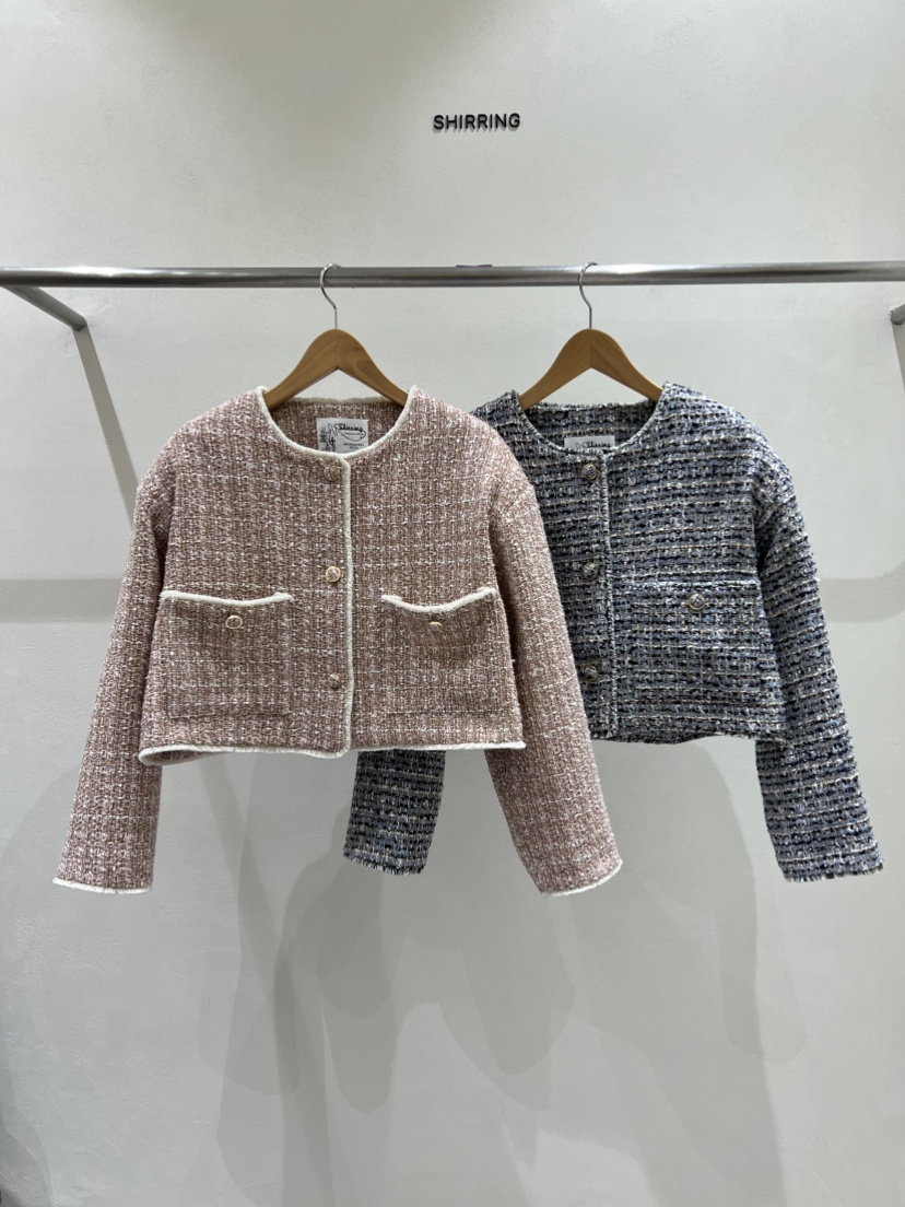 SHIRRING韓國直郵女裝新品推薦真品職業休閑26春夏時尚夾克SHIRRING夾克