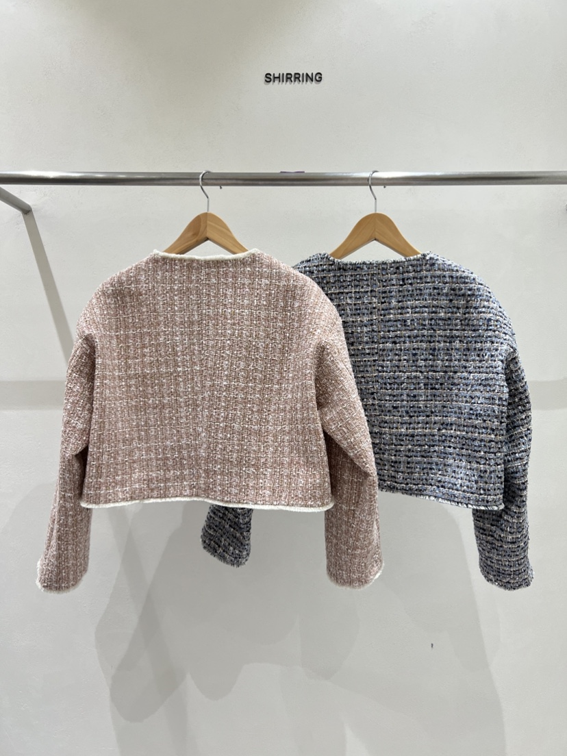 SHIRRING韓國直郵女裝新品推薦真品職業休閑26春夏時尚夾克SHIRRING夾克