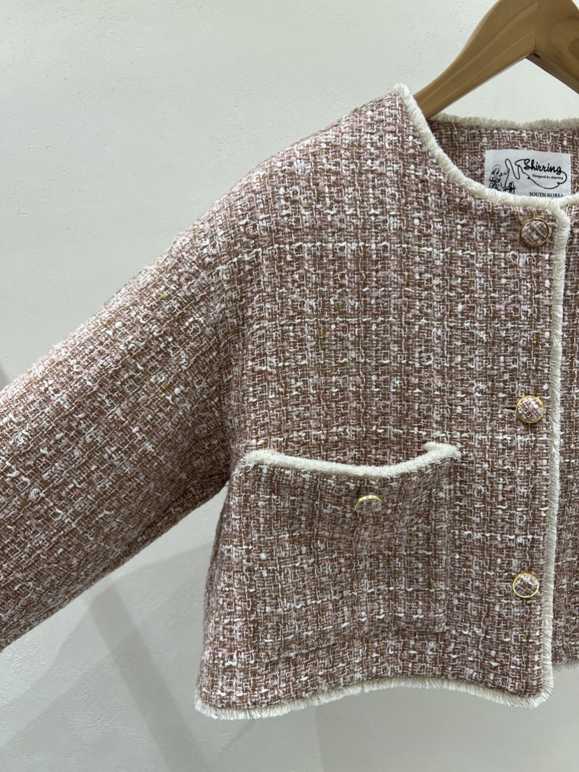 SHIRRING韓國直郵女裝新品推薦真品職業休閑26春夏時尚夾克SHIRRING夾克