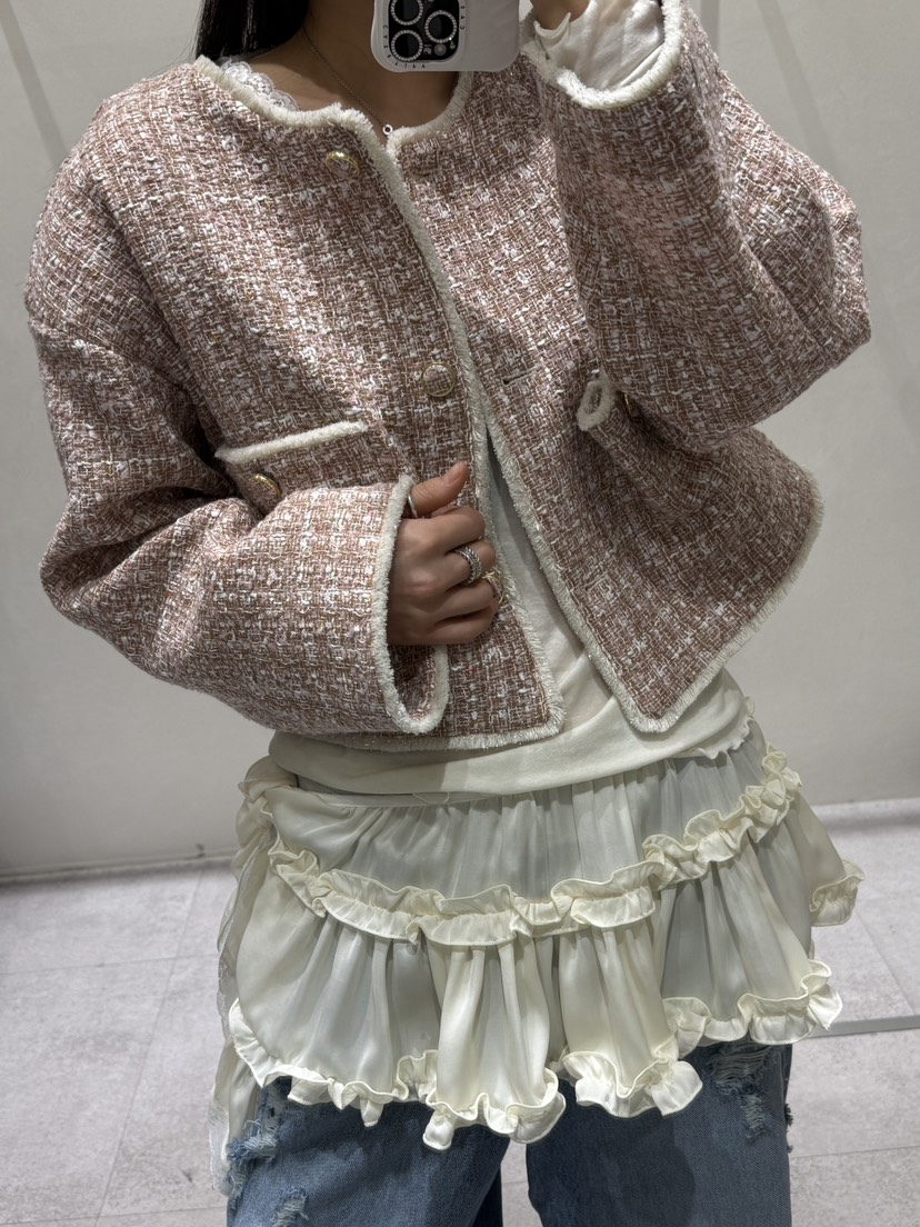 SHIRRING韓國直郵女裝新品推薦真品職業休閑26春夏時尚夾克SHIRRING夾克