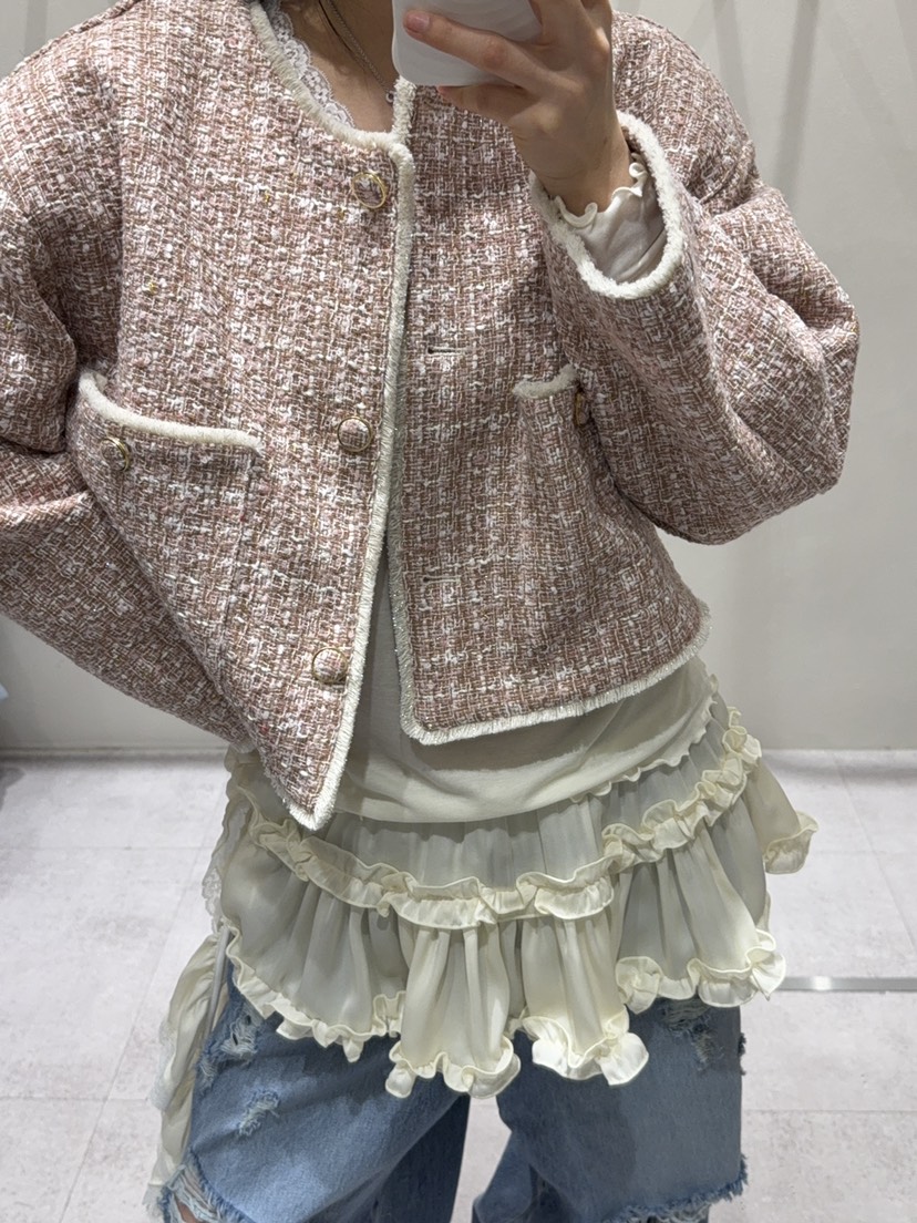 SHIRRING韓國直郵女裝新品推薦真品職業休閑26春夏時尚夾克SHIRRING夾克