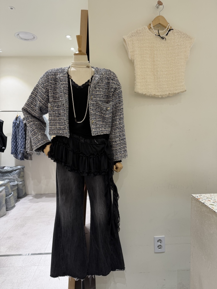 SHIRRING韓國直郵女裝新品推薦真品職業休閑26春夏時尚夾克SHIRRING夾克