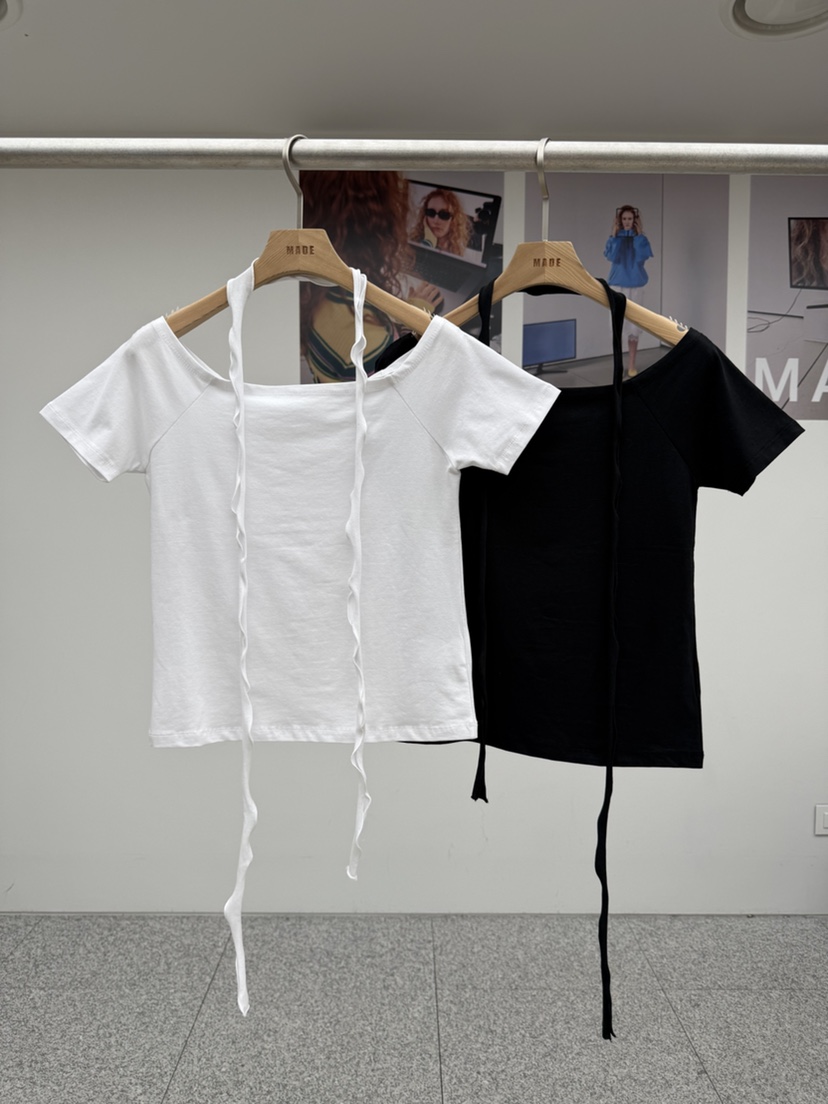 MADE-P韓國代購女士新款休閑時尚人氣真品T恤含脖帶圍巾MADE-PT恤