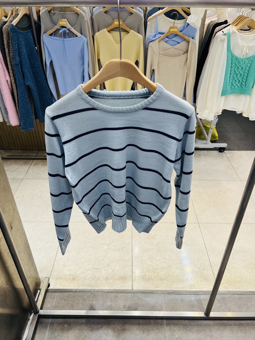 BLACK NOTE韓國代購女士新款推薦時尚熱賣人氣26春夏針織衫BLACK NOTE針織衫圖色1