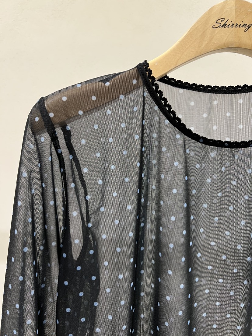 SHIRRING東大門直郵女士新款時尚休閑真品熱賣26春夏長袖T恤SHIRRING長袖T恤