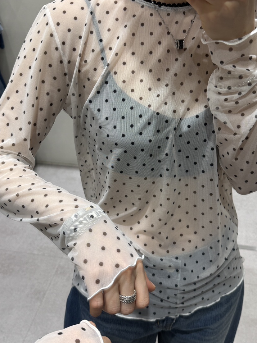 SHIRRING東大門直郵女士新款時尚休閑真品熱賣26春夏長袖T恤SHIRRING長袖T恤