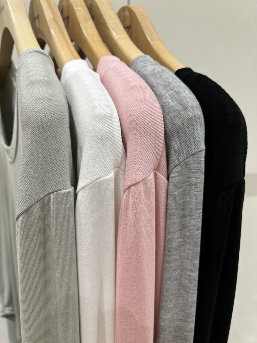 SHIRRING東大門直郵女士新品真品推薦休閑26春夏熱賣長袖T恤SHIRRING長袖T恤