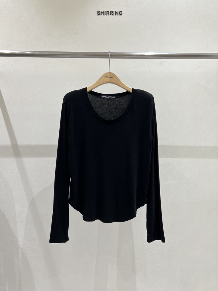 SHIRRING東大門直郵女士新品真品推薦休閑26春夏熱賣長袖T恤SHIRRING長袖T恤圖色5