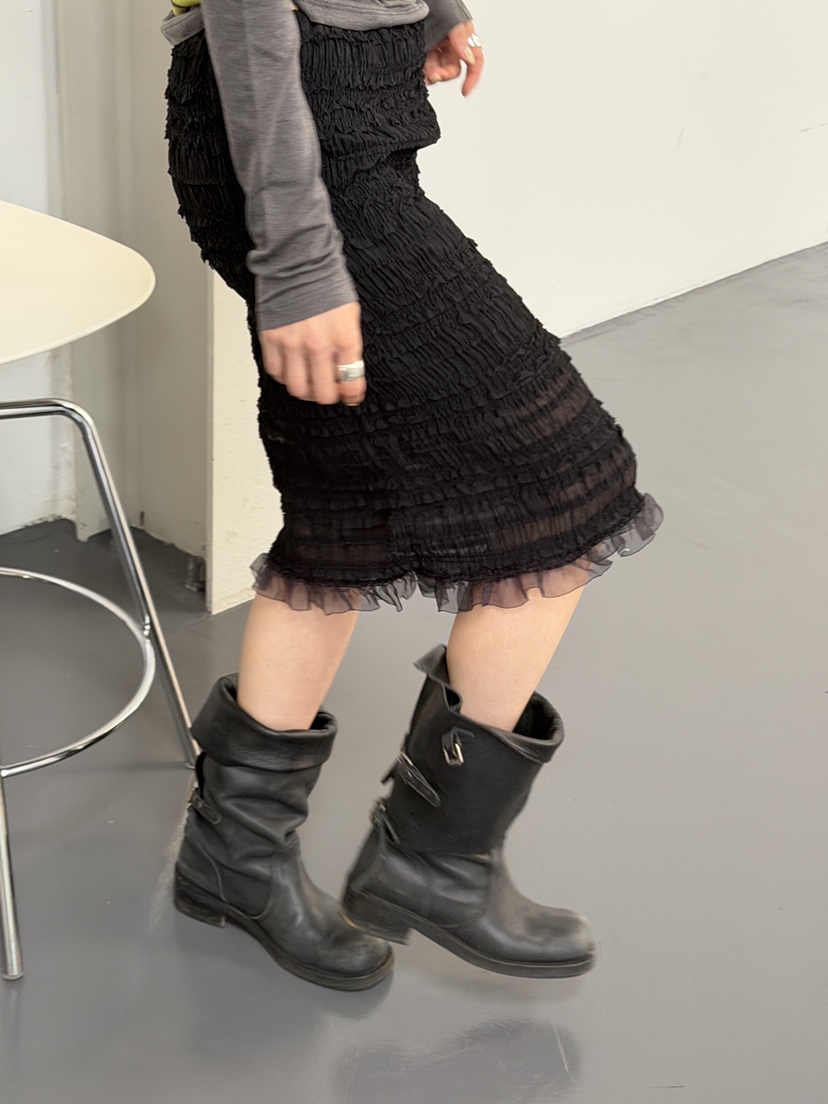 MURMUR韓國直郵女裝新款真品26春夏職業熱賣半身裙中短裙MURMUR半身裙/中短裙