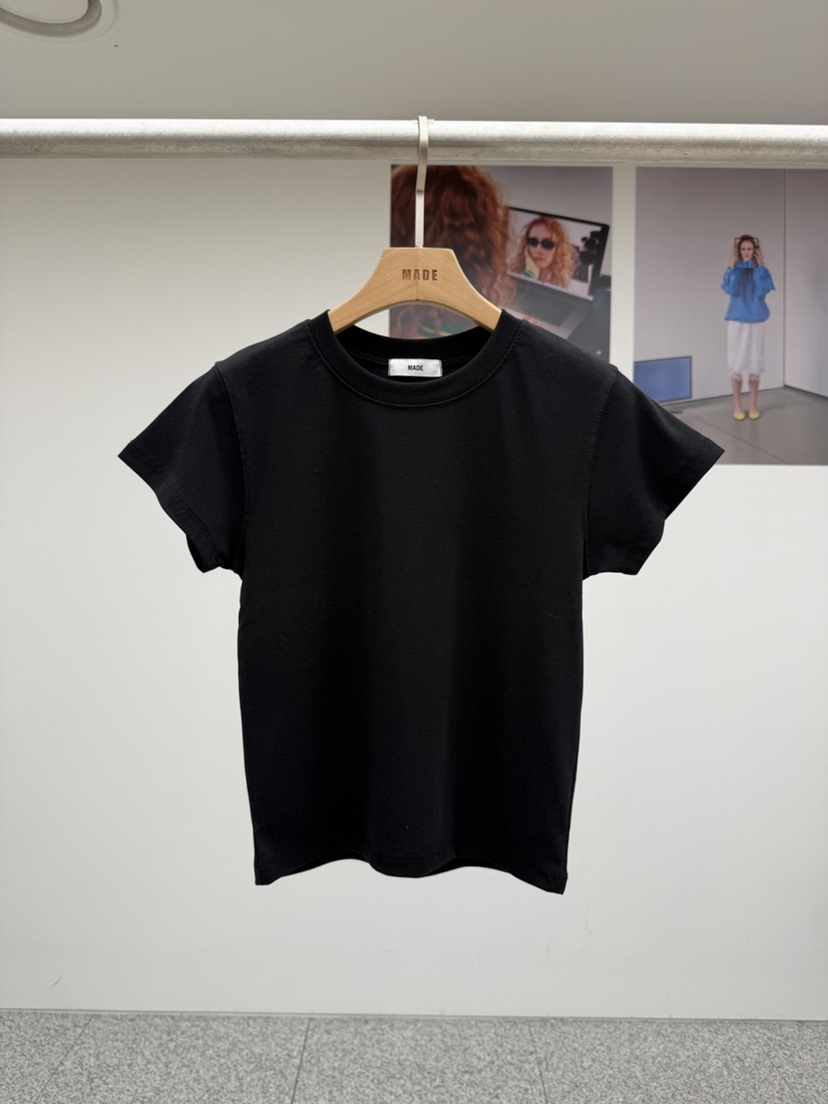 MADE-P東大門實拍女裝新品休閑熱賣人氣推薦真品26春夏T恤MADE-PT恤圖色3