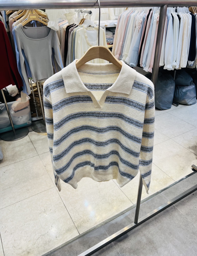 BLACK NOTE韓國直郵女士新品時尚26春夏休閑人氣推薦針織衫BLACK NOTE針織衫圖色2