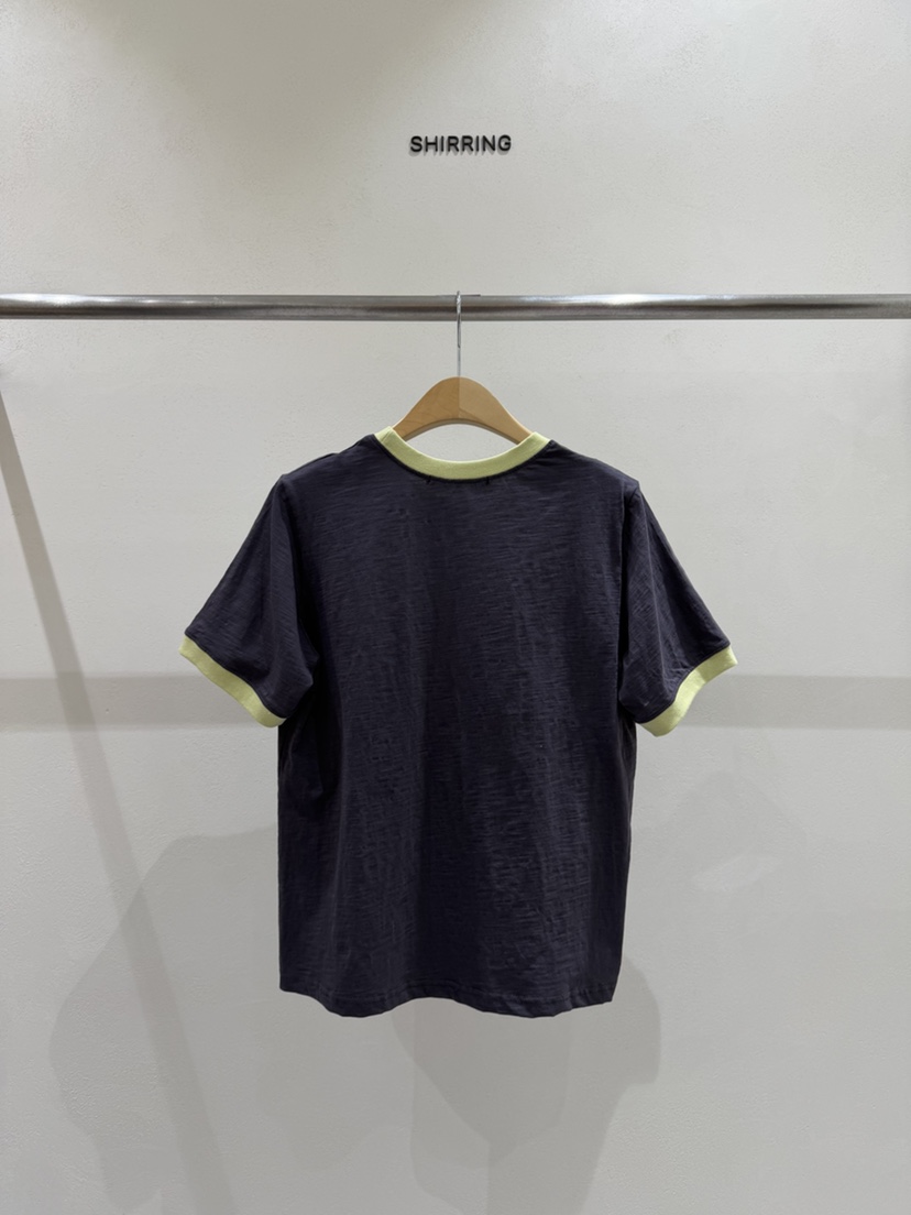 SHIRRING東大門實拍女裝新品時尚職業推薦休閑26春夏真品T恤SHIRRINGT恤