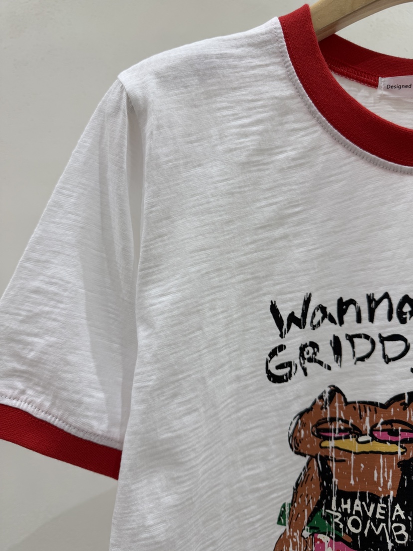 SHIRRING東大門實拍女裝新品時尚職業推薦休閑26春夏真品T恤SHIRRINGT恤