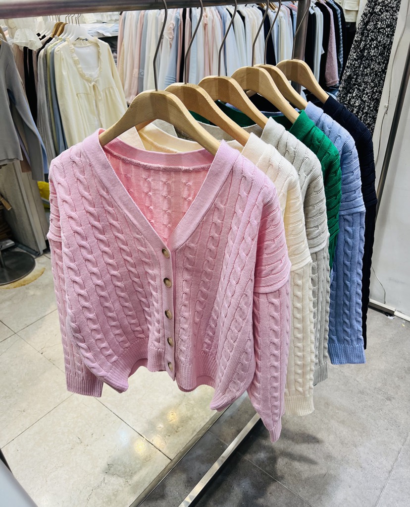 BLACK NOTE韓國直郵女裝新款真品職業26春夏時尚休閑針織衫BLACK NOTE針織衫