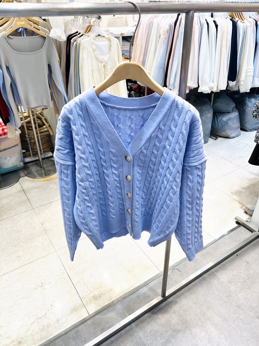 BLACK NOTE韓國直郵女裝新款真品職業26春夏時尚休閑針織衫BLACK NOTE針織衫圖色5