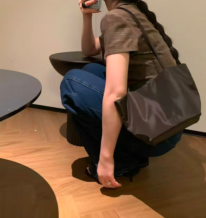 TROUVAILLE東大門直郵女裝新款休閑職業人氣時尚單肩斜跨包TROUVAILLE單肩/斜跨包圖色1