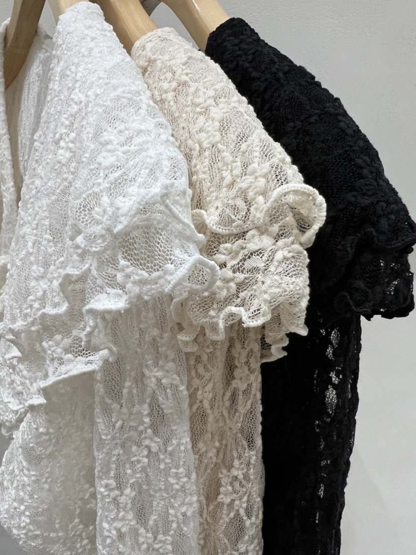 SHIRRING東大門實拍女裝新款真品人氣熱賣時尚襯衫蕾絲衫SHIRRING襯衫/蕾絲衫