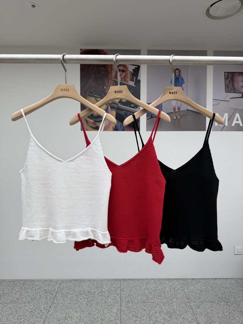 MADE-P東大門直郵女士新品真品職業人氣26春夏時尚吊帶背心MADE-P吊帶/背心