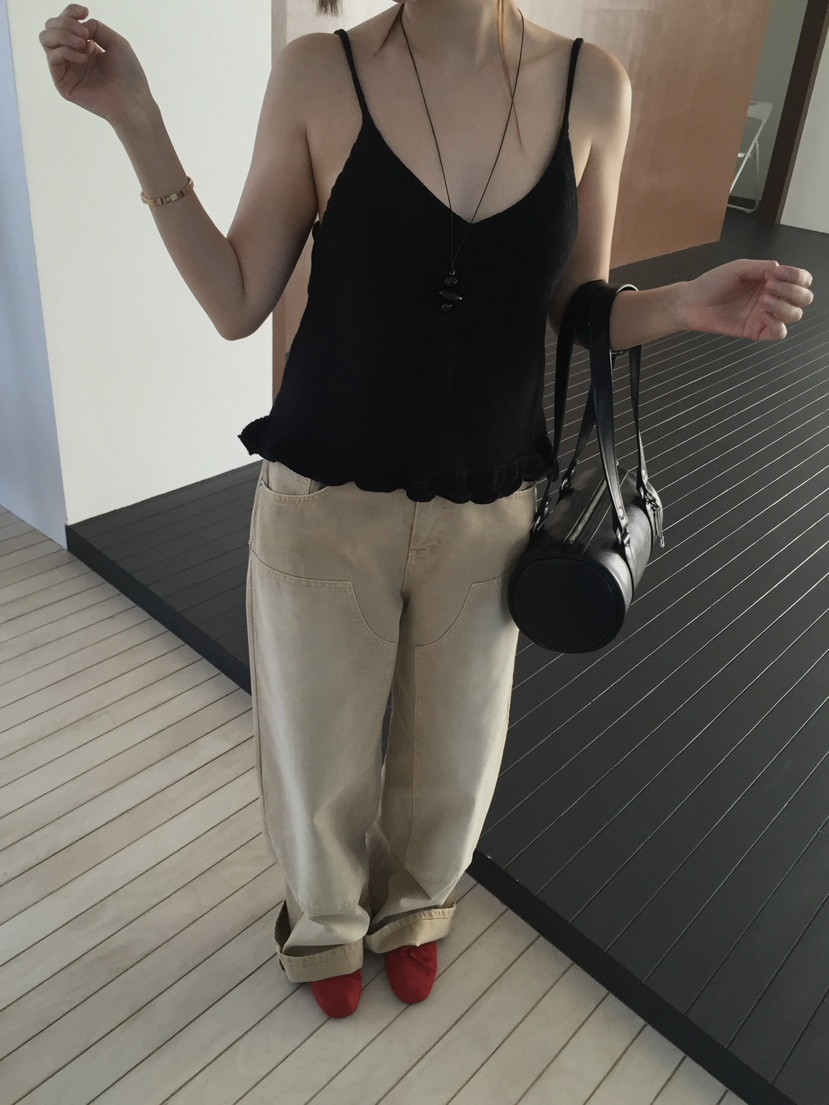 MADE-P東大門直郵女士新品真品職業人氣26春夏時尚吊帶背心MADE-P吊帶/背心