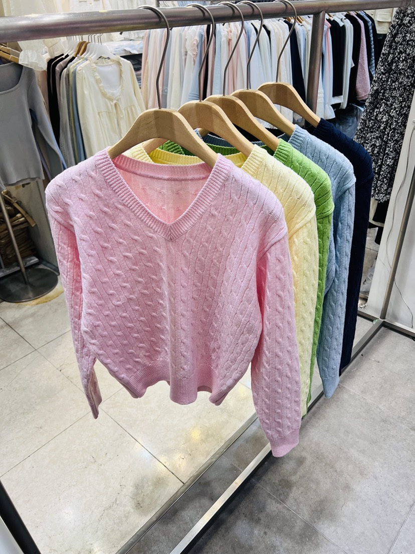 BLACK NOTE東大門代購女士新款休閑熱賣人氣推薦針織衫棉布BLACK NOTE針織衫