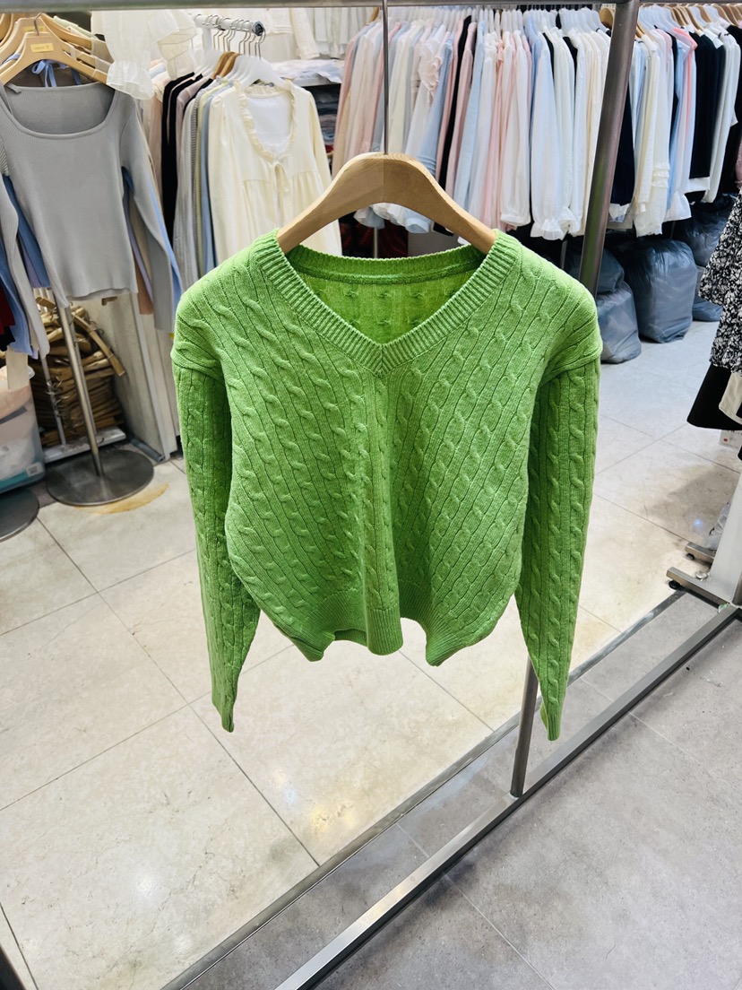 BLACK NOTE東大門代購女士新款休閑熱賣人氣推薦針織衫棉布BLACK NOTE針織衫圖色1