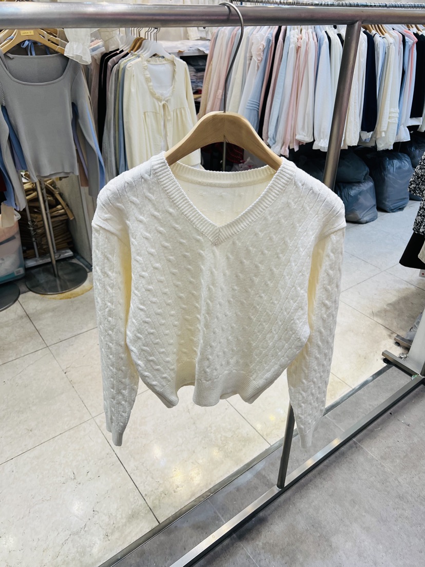 BLACK NOTE東大門代購女士新款休閑熱賣人氣推薦針織衫棉布BLACK NOTE針織衫圖色5