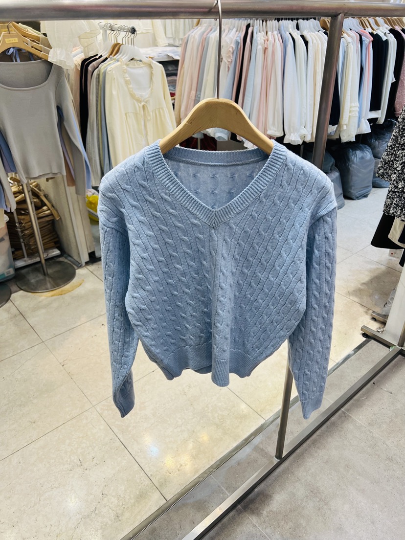 BLACK NOTE東大門代購女士新款休閑熱賣人氣推薦針織衫棉布BLACK NOTE針織衫圖色6