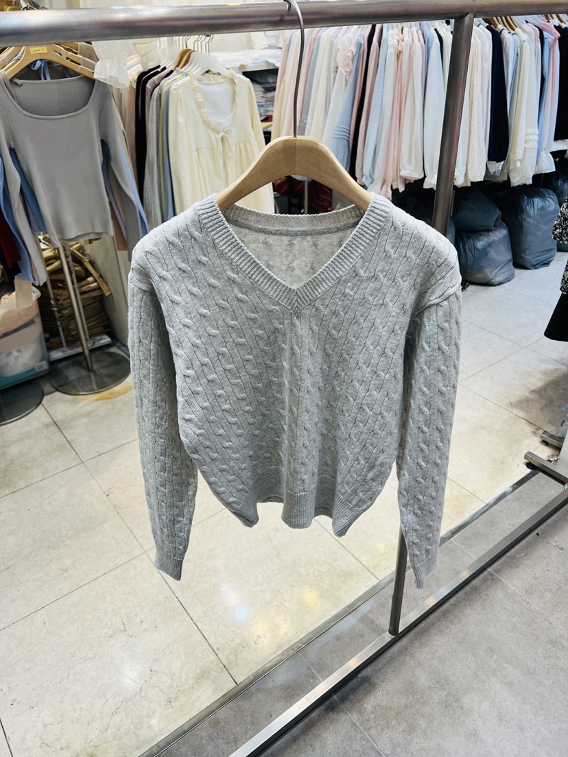 BLACK NOTE東大門代購女士新款休閑熱賣人氣推薦針織衫棉布BLACK NOTE針織衫圖色7