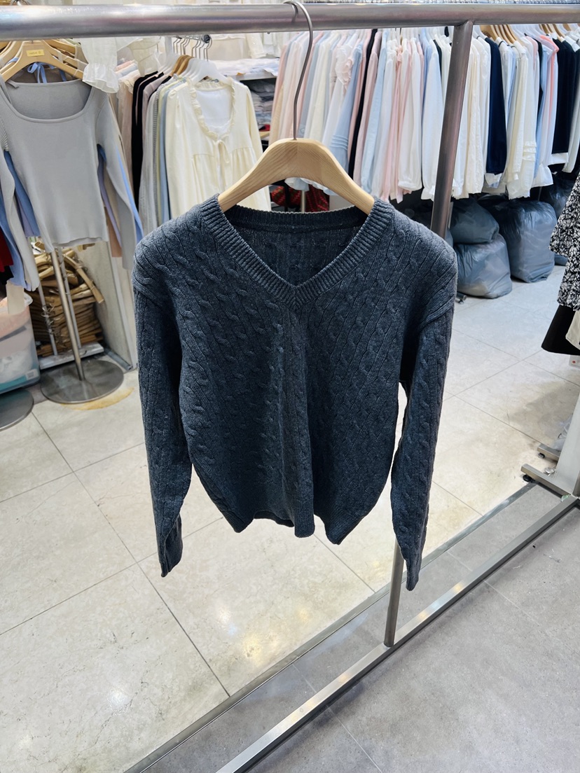 BLACK NOTE東大門代購女士新款休閑熱賣人氣推薦針織衫棉布BLACK NOTE針織衫圖色8