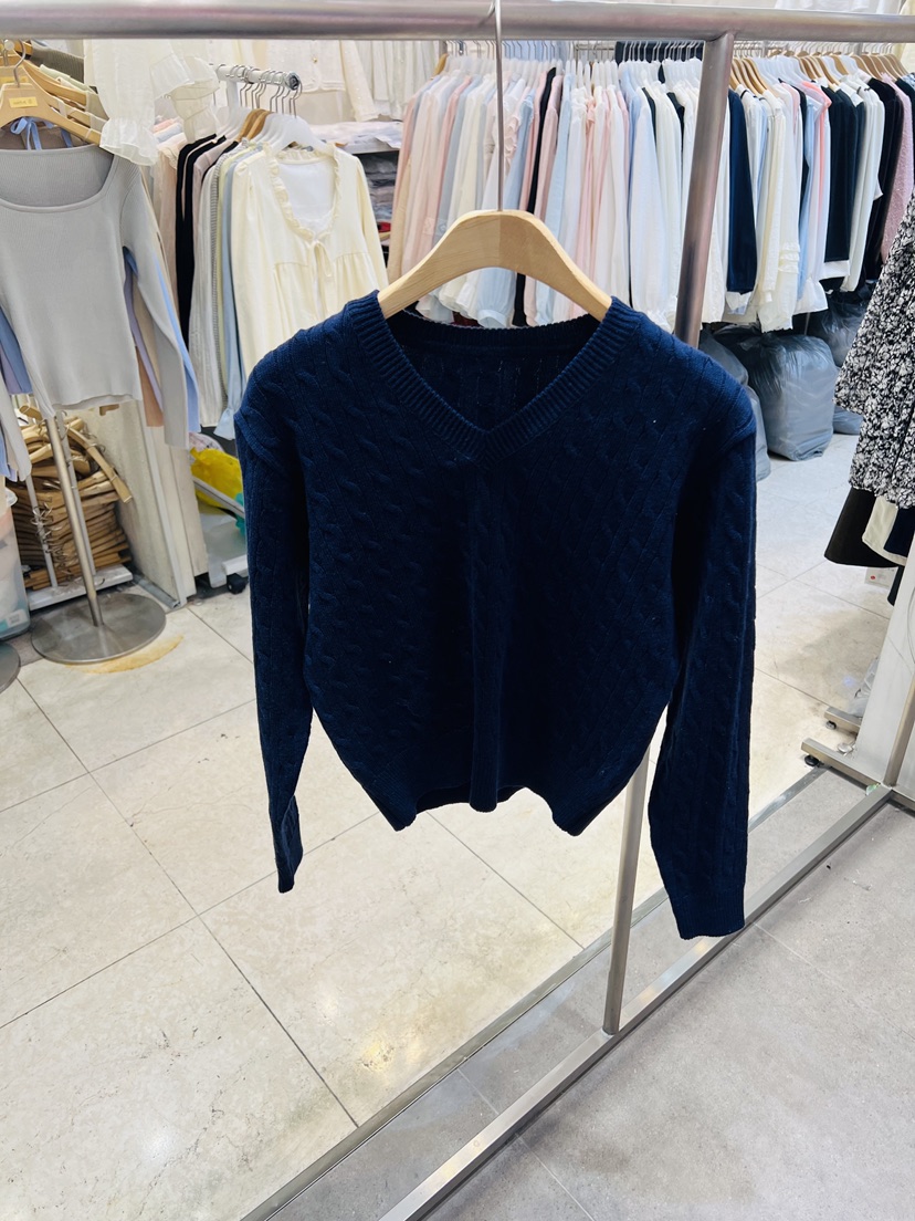 BLACK NOTE東大門代購女士新款休閑熱賣人氣推薦針織衫棉布BLACK NOTE針織衫圖色9