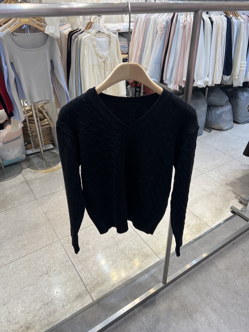 BLACK NOTE東大門代購女士新款休閑熱賣人氣推薦針織衫棉布BLACK NOTE針織衫圖色10