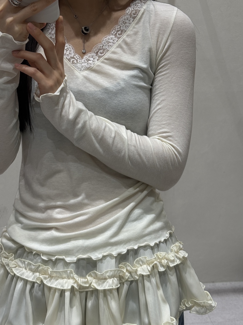 SHIRRING東大門代購女裝新款職業人氣真品推薦時尚長袖T恤SHIRRING長袖T恤